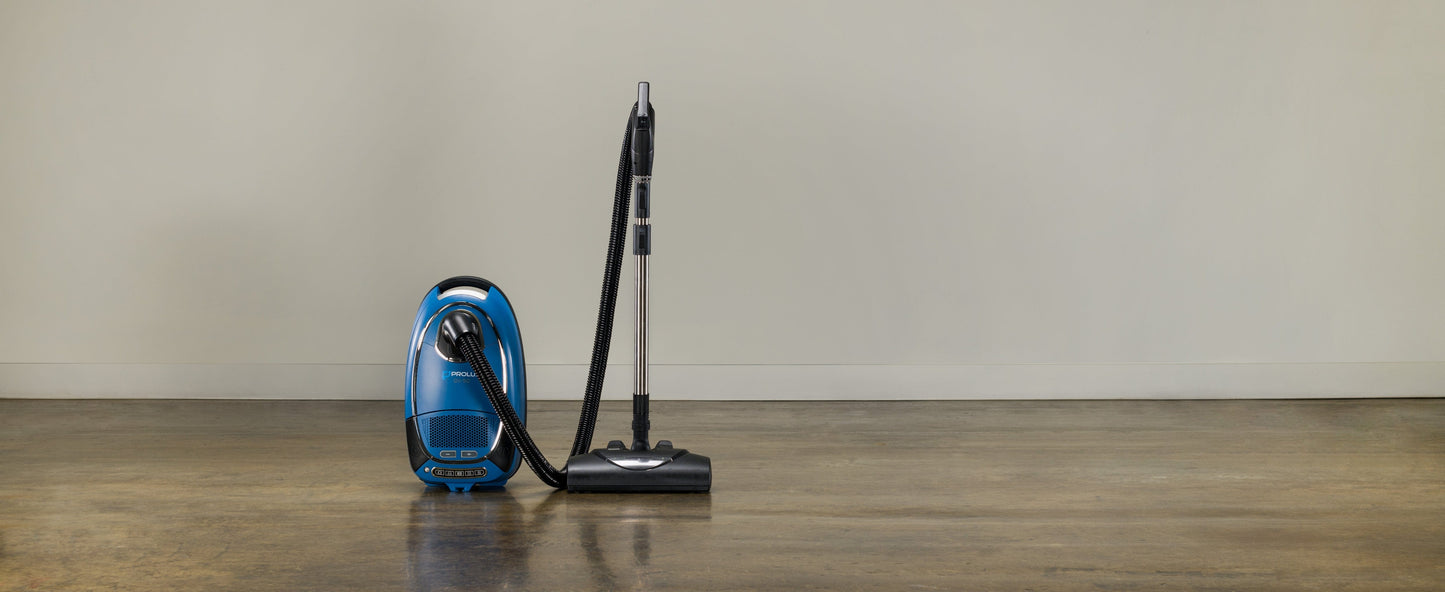 Prolux QX90 Bagged Canister Best Rated HEPA Vacuum with Powerhead for Home