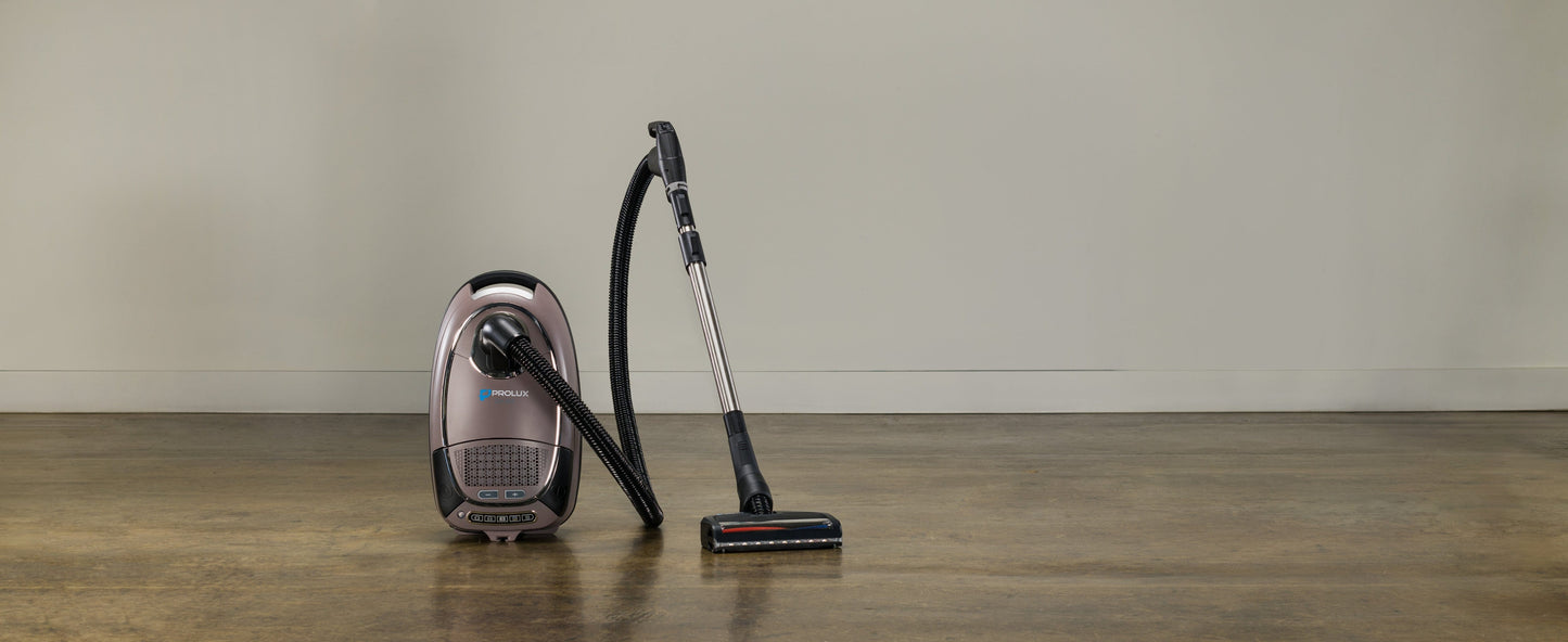 Prolux QX60 Pet Bagged Canister Best Rated Vacuum with Sealed HEPA Filtration