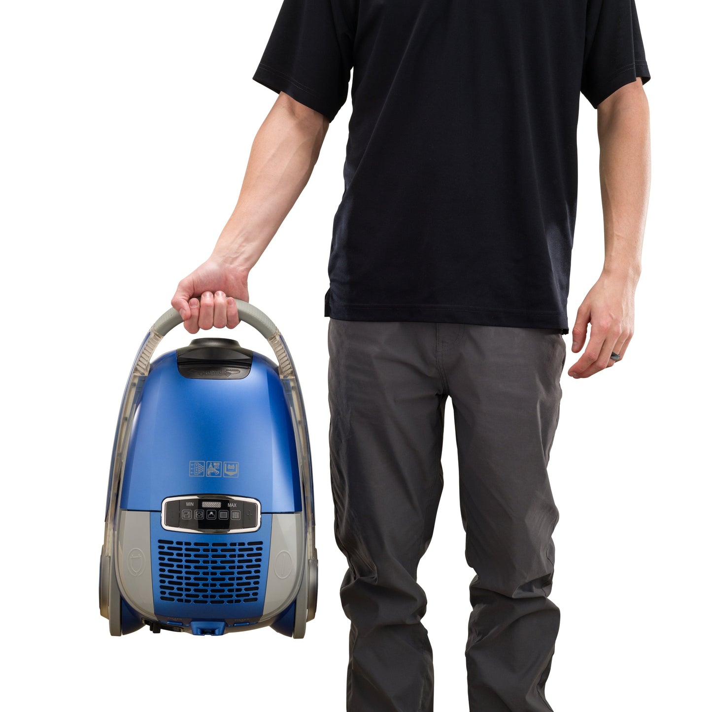 Prolux Phantom Bagged Canister Deluxe Carpet Model with Power Nozzle