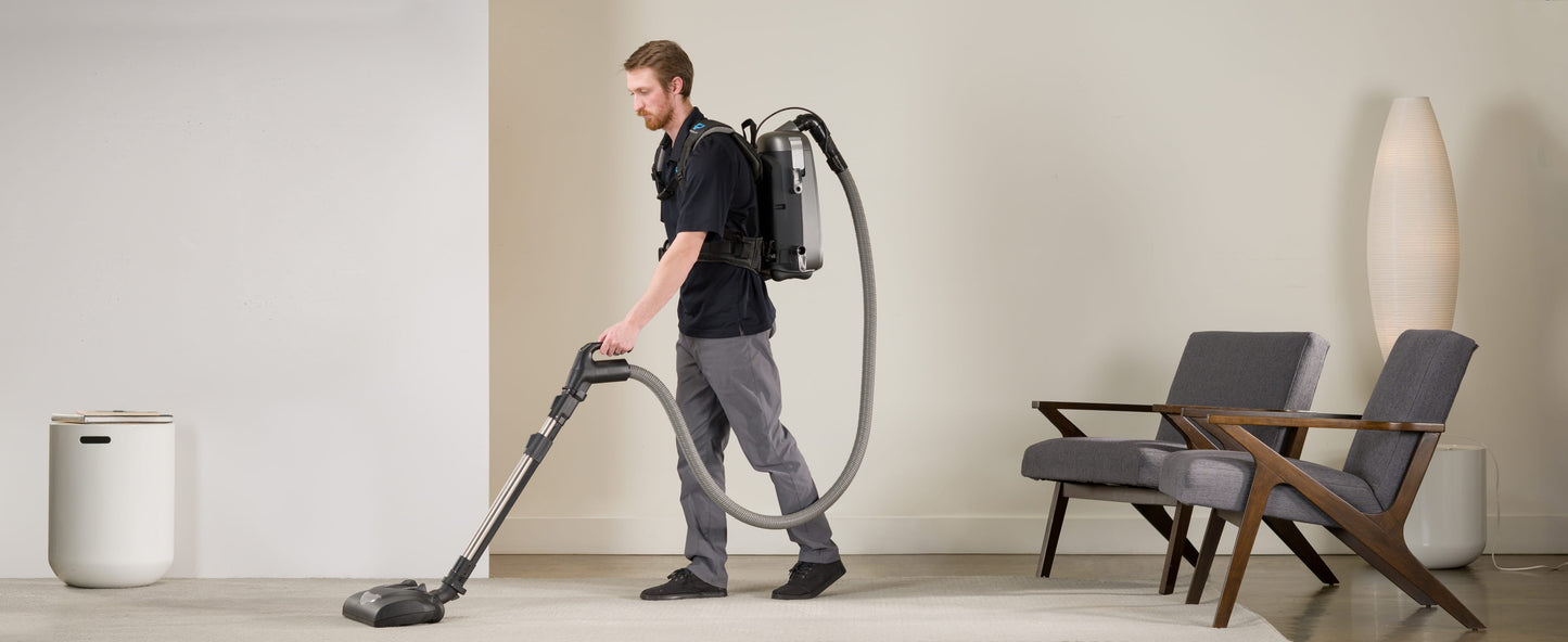 Prolux PLCX8E Backpack Vacuum Canister w/ Electric Powerhead Kit