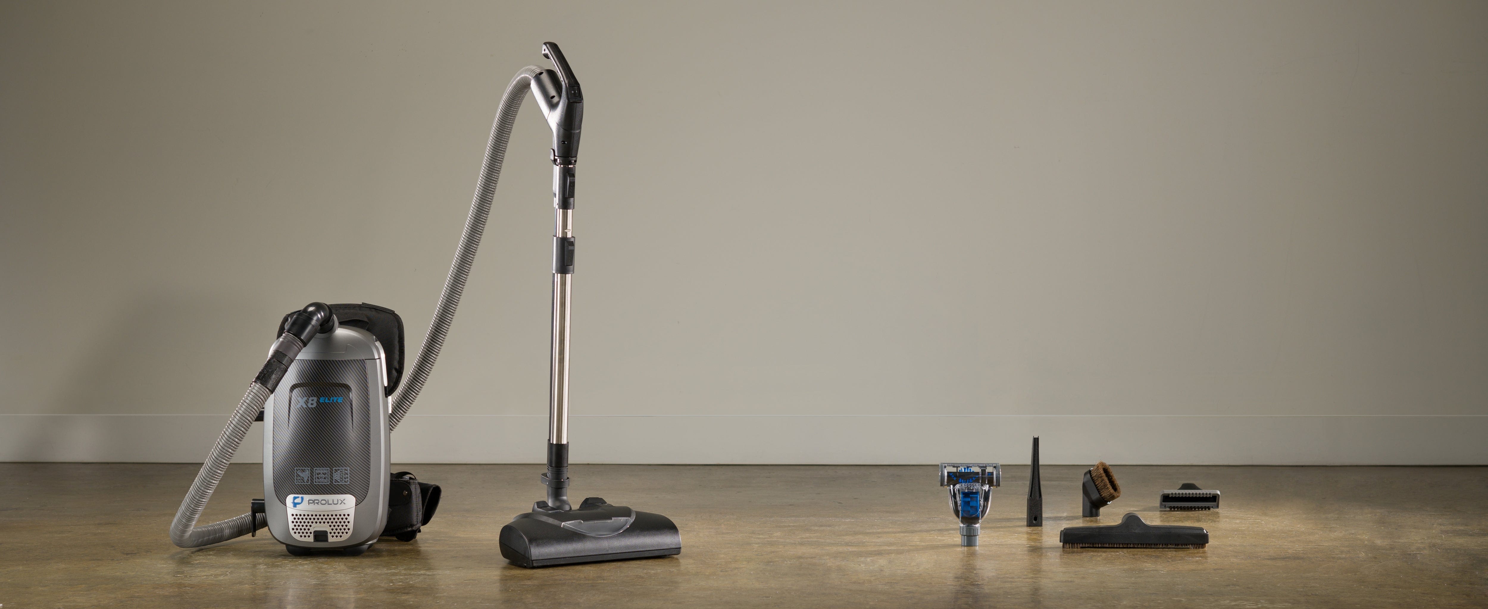 グーダドラム　　\"オーロラ/イークイノックス\" 専用バッグ・マレット付き Prolux X8 Elite Backpack Vacuum Canister – Prolux Cleaners