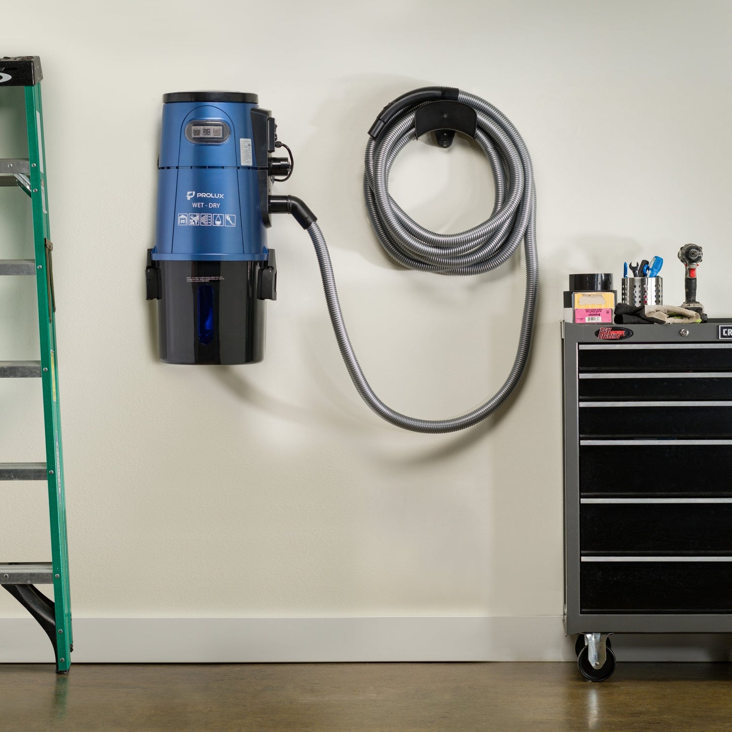 Blue Prolux Wet/Dry Garage Vacuum, Shampooer, Blower and Detailer