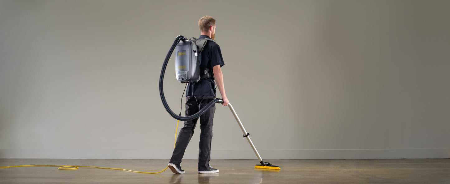 Prolux X8 Pro Commercial Backpack Vacuum w/ Deluxe 1 1/2" Tool Kit