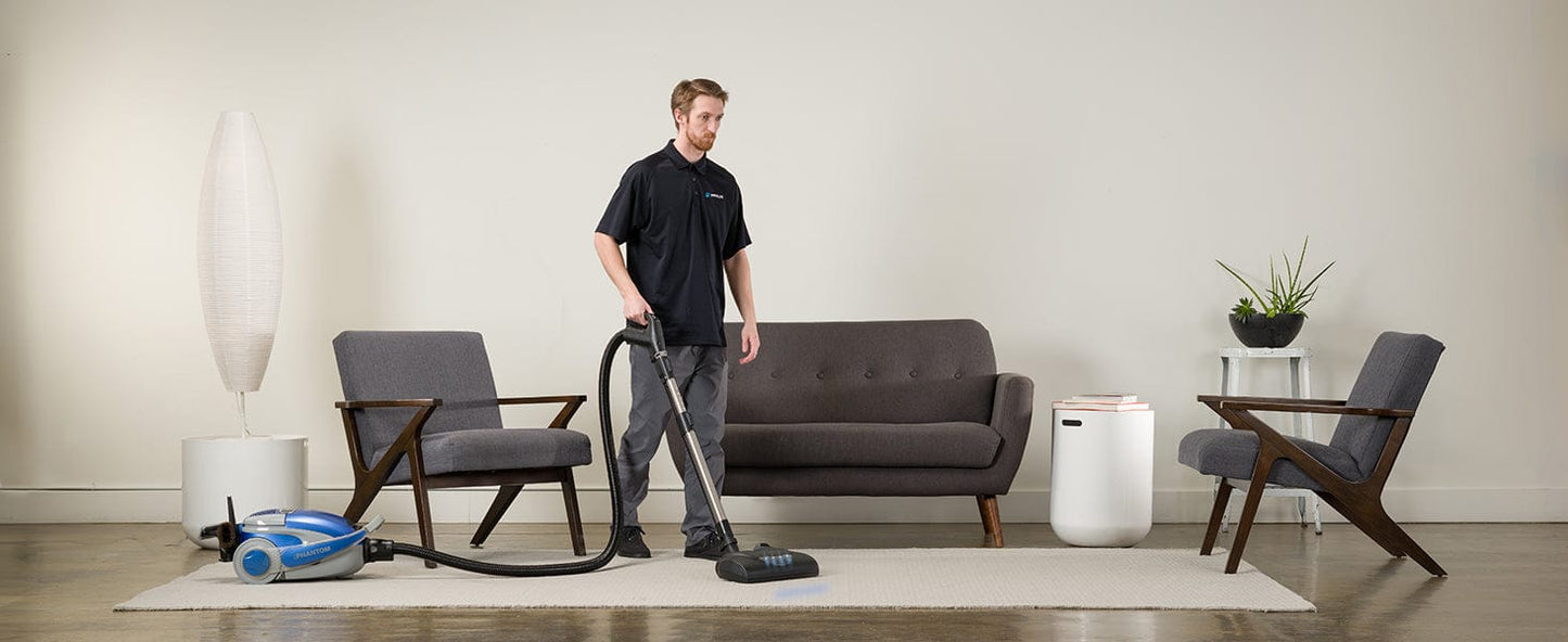 Prolux Phantom Bagged Canister Deluxe Carpet Model with Power Nozzle