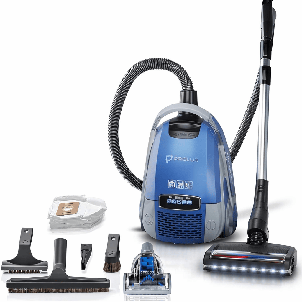 Prolux Phantom Bagged Canister Deluxe Carpet Model with Power Nozzle