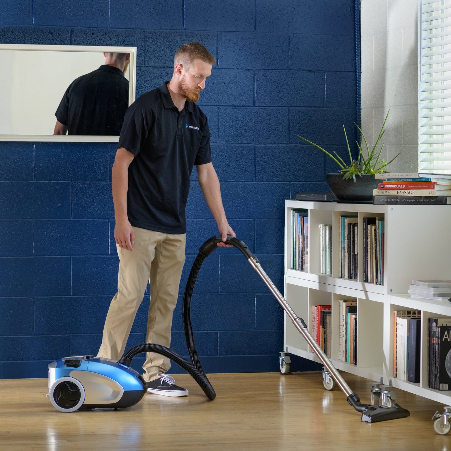 Prolux Tritan Canister Vacuum with Sealed HEPA Filtration and 12 Amp Motor