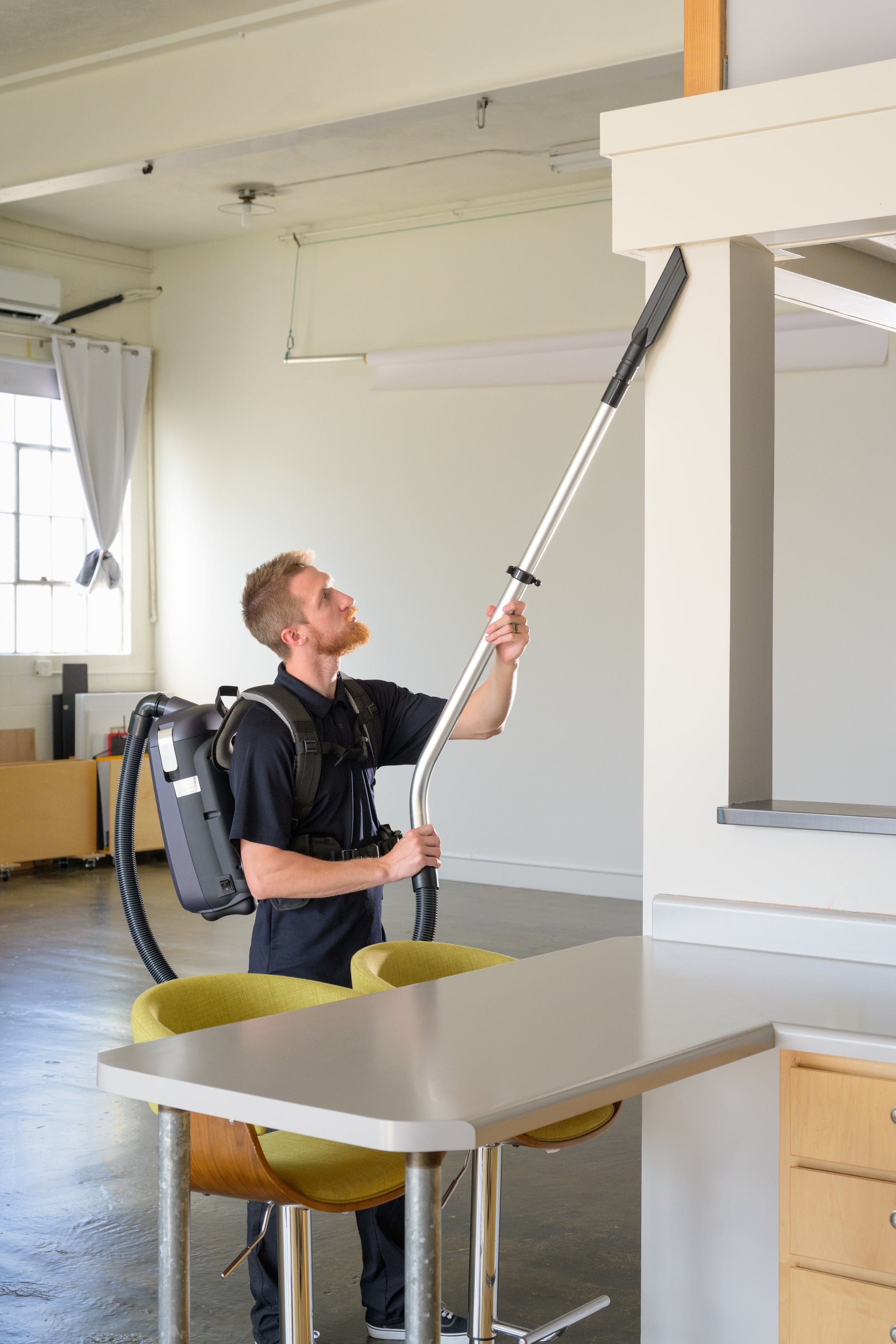 Prolux X8 Lite Backpack Vacuum w/ Premium Tool Kit for Light