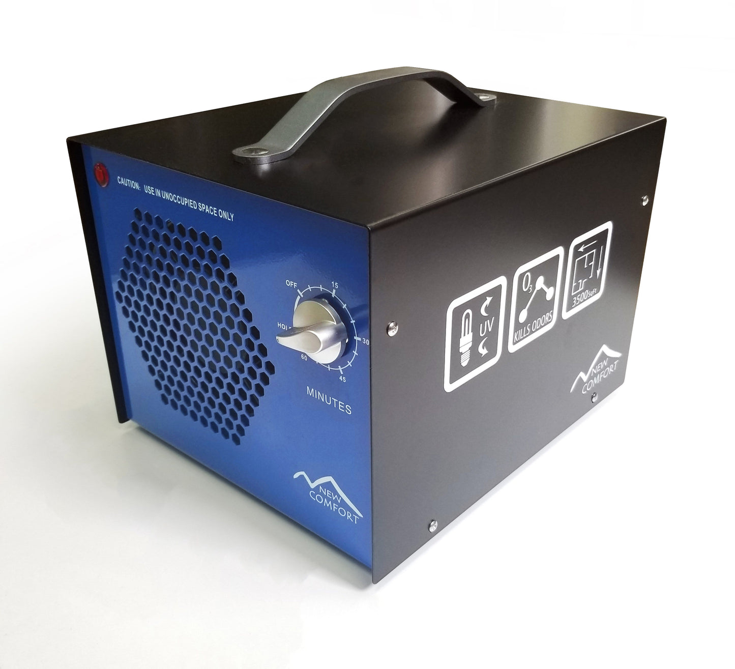 New Comfort Large Odor Eliminating Blue Commercial Ozone Generator by Prolux