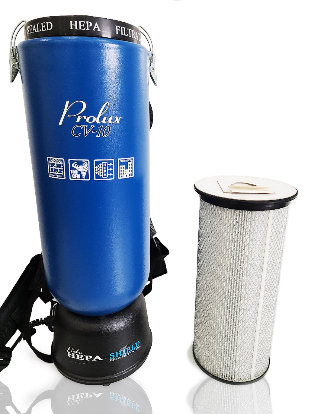 Dome HEPA Filter for the Prolux 10qt Backpack Vacuum