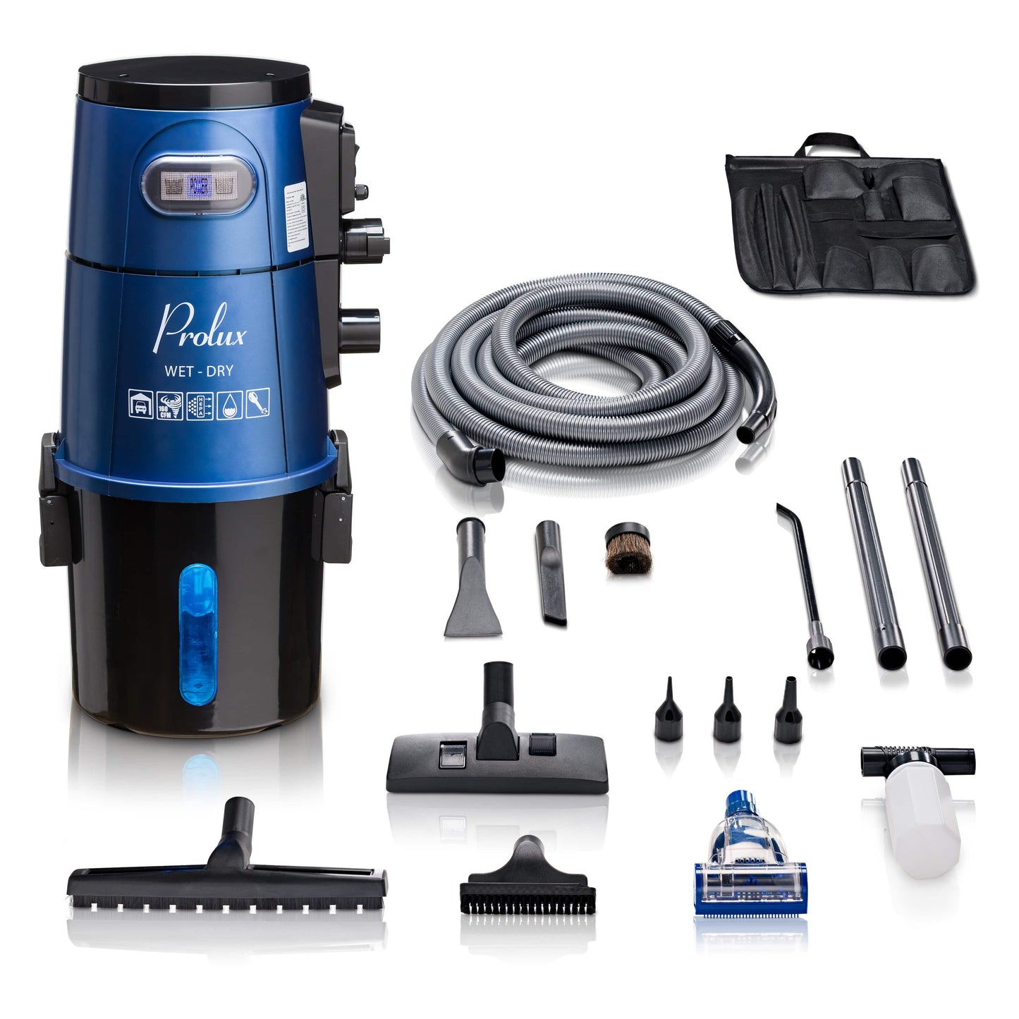 Demo Model Prolux Professional Shop Wall Mounted Garage Vac Wet Dry Pick Up