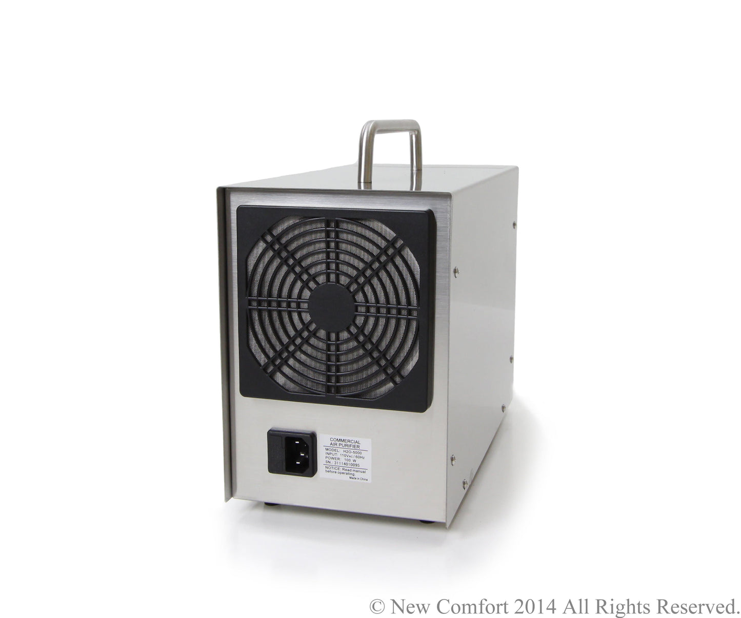 Demo Unit Dual Action Stainless Steel Ozone Generating Air & water Purifier by New Comfort