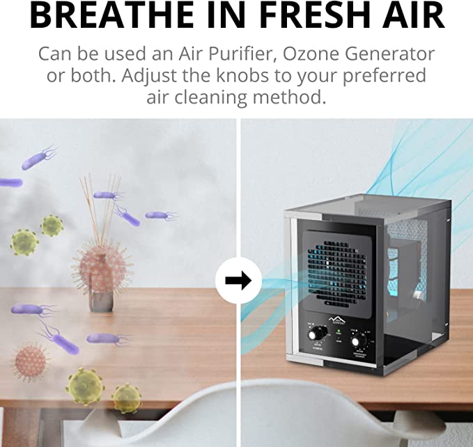 New Comfort Powerful 6 Stage Air Purifier & Ozone Generator by Prolux