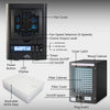 New Comfort 6 Stage Ozone Generating Air Purifier with Remote by Prolux
