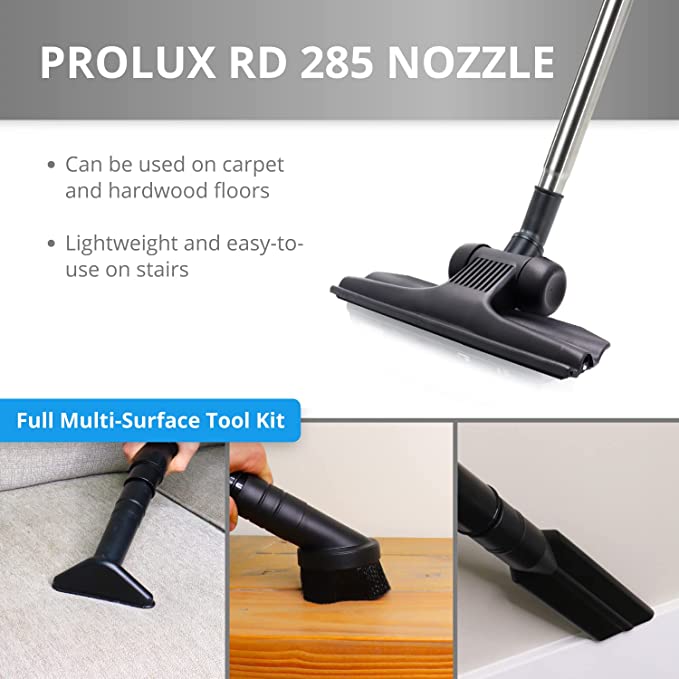 Prolux 2.0 Cordless Bagless Backpack Vacuum with 1 hour Lithium Ion Battery
