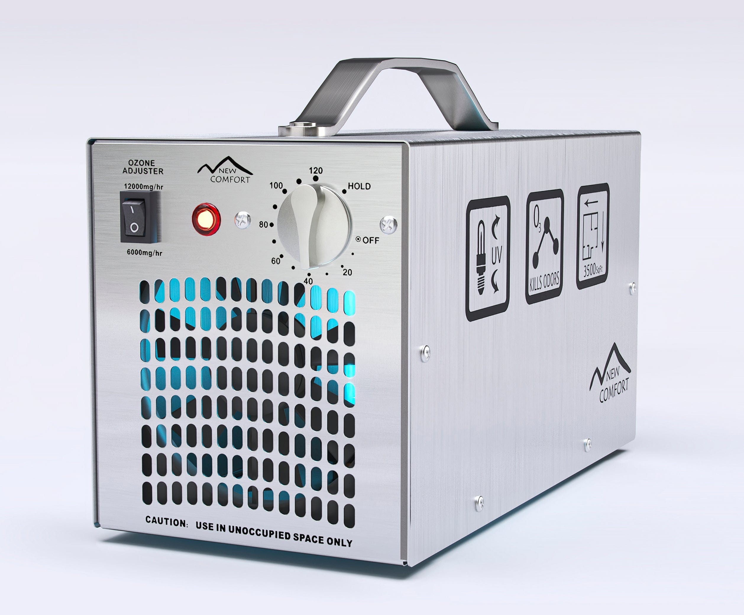 Commercial ozone shop air purifier