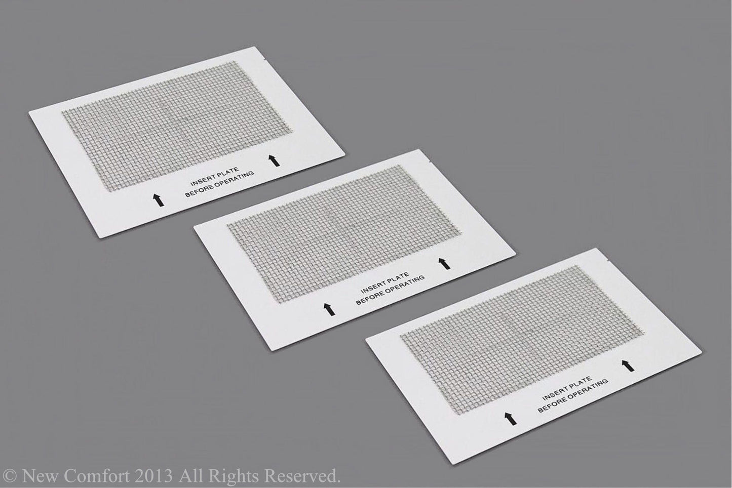 3 Pack of Large Ozone Plate for Commercial Air Purifier
