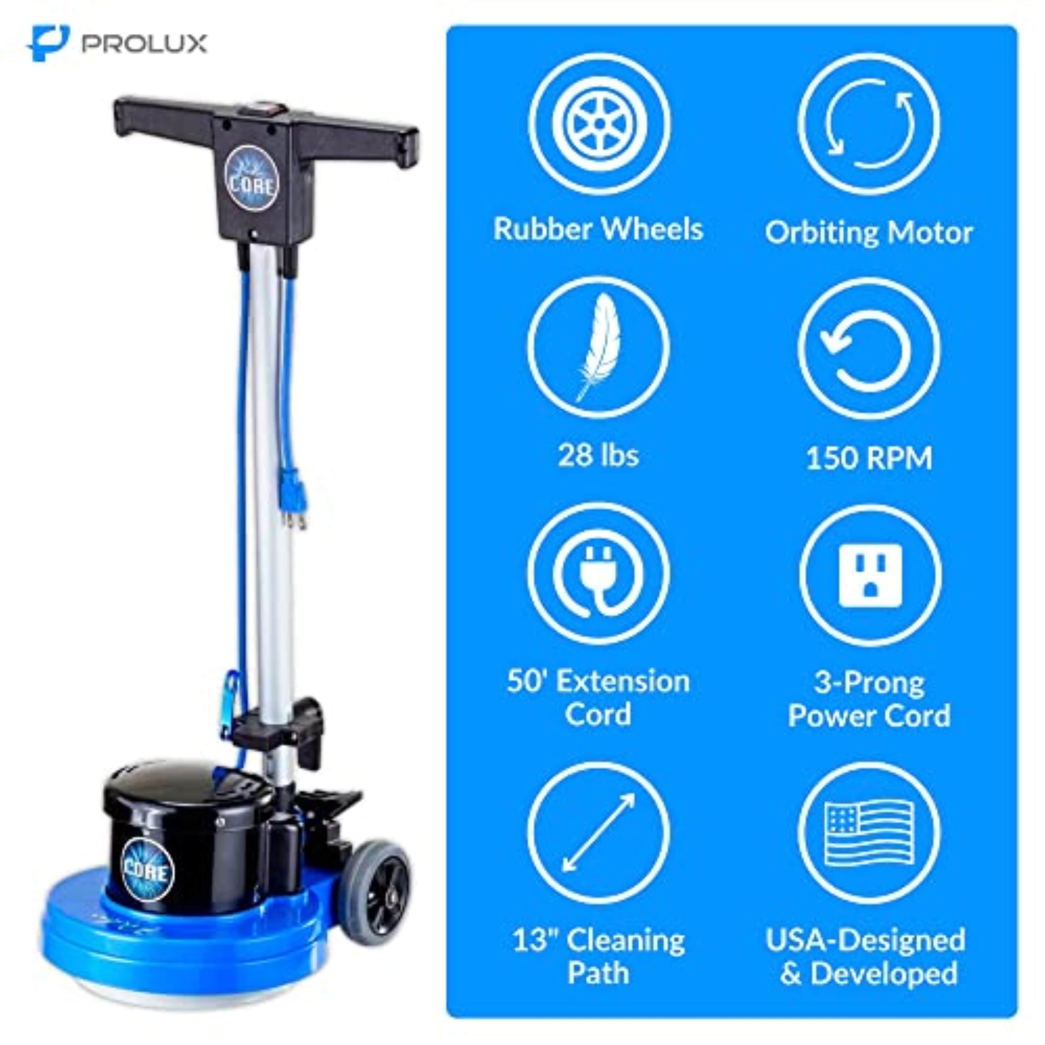 Prolux Core 13" Heavy Duty Single Pad Commercial Polisher Floor Buffer ...