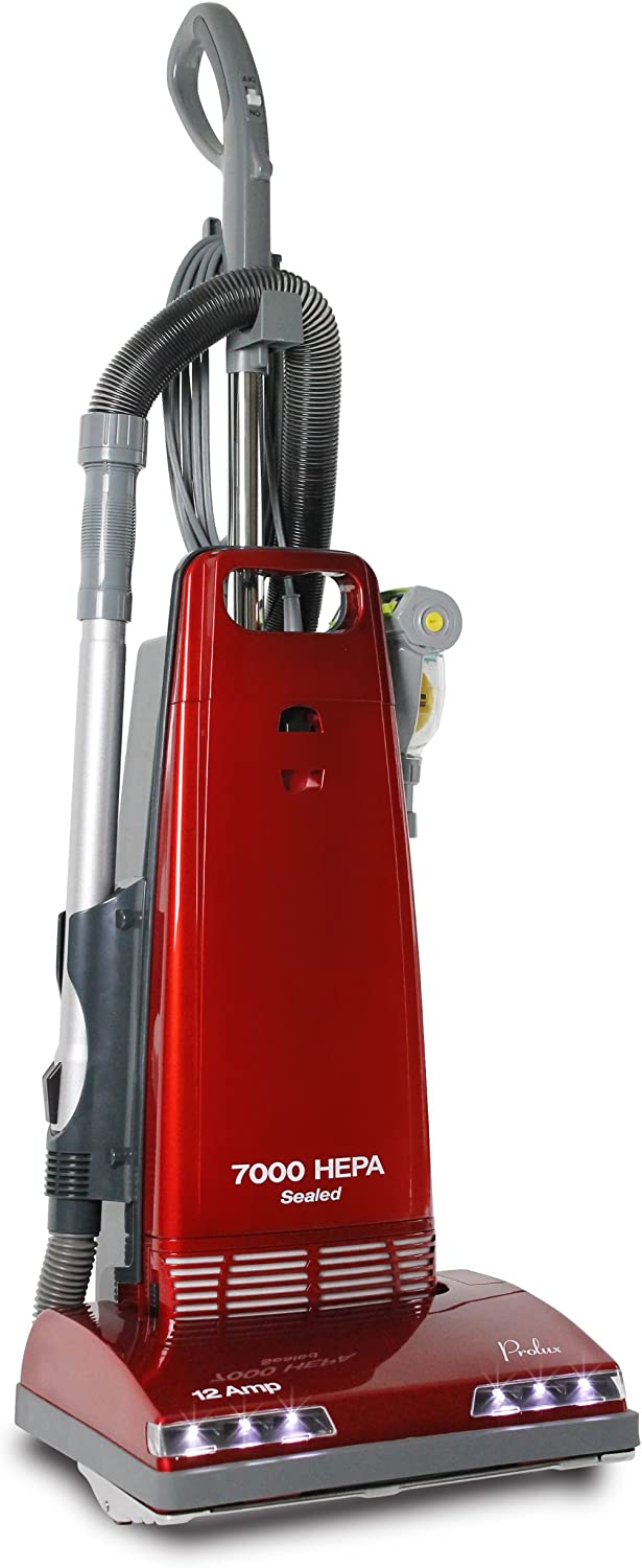 Prolux 7000 Upright Sealed HEPA Vacuum with on board tools and 7 Year Warranty
