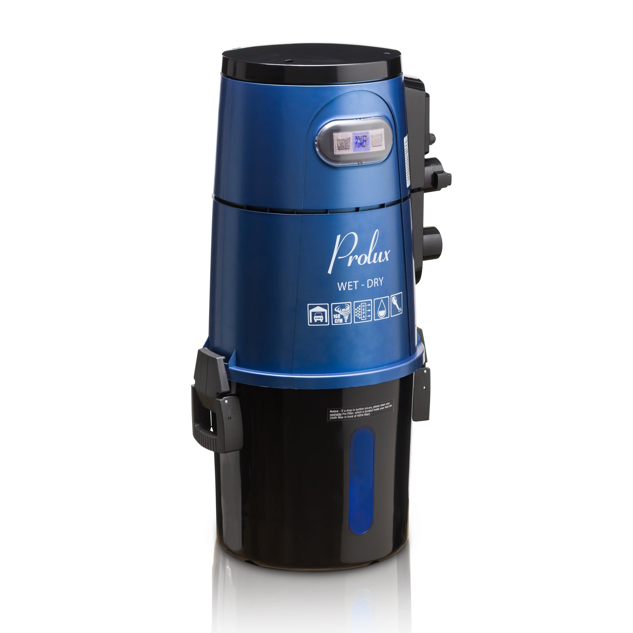 Demo Model Prolux Professional Shop Wall Mounted Garage Vac Wet Dry Pi