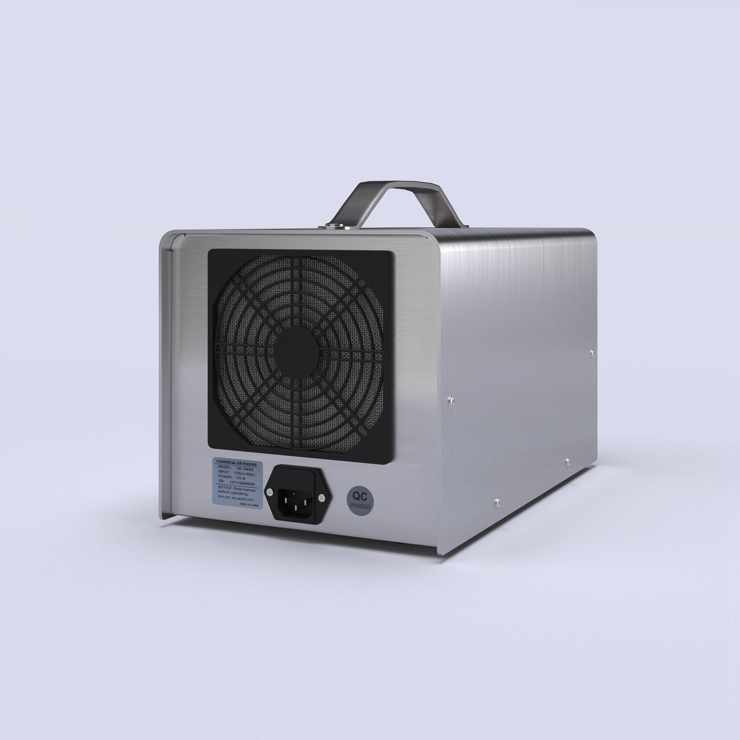 New Comfort Stainless Steel 9,000 to 14,000 mg/hr Commercial Ozone Generator and Air Purifier