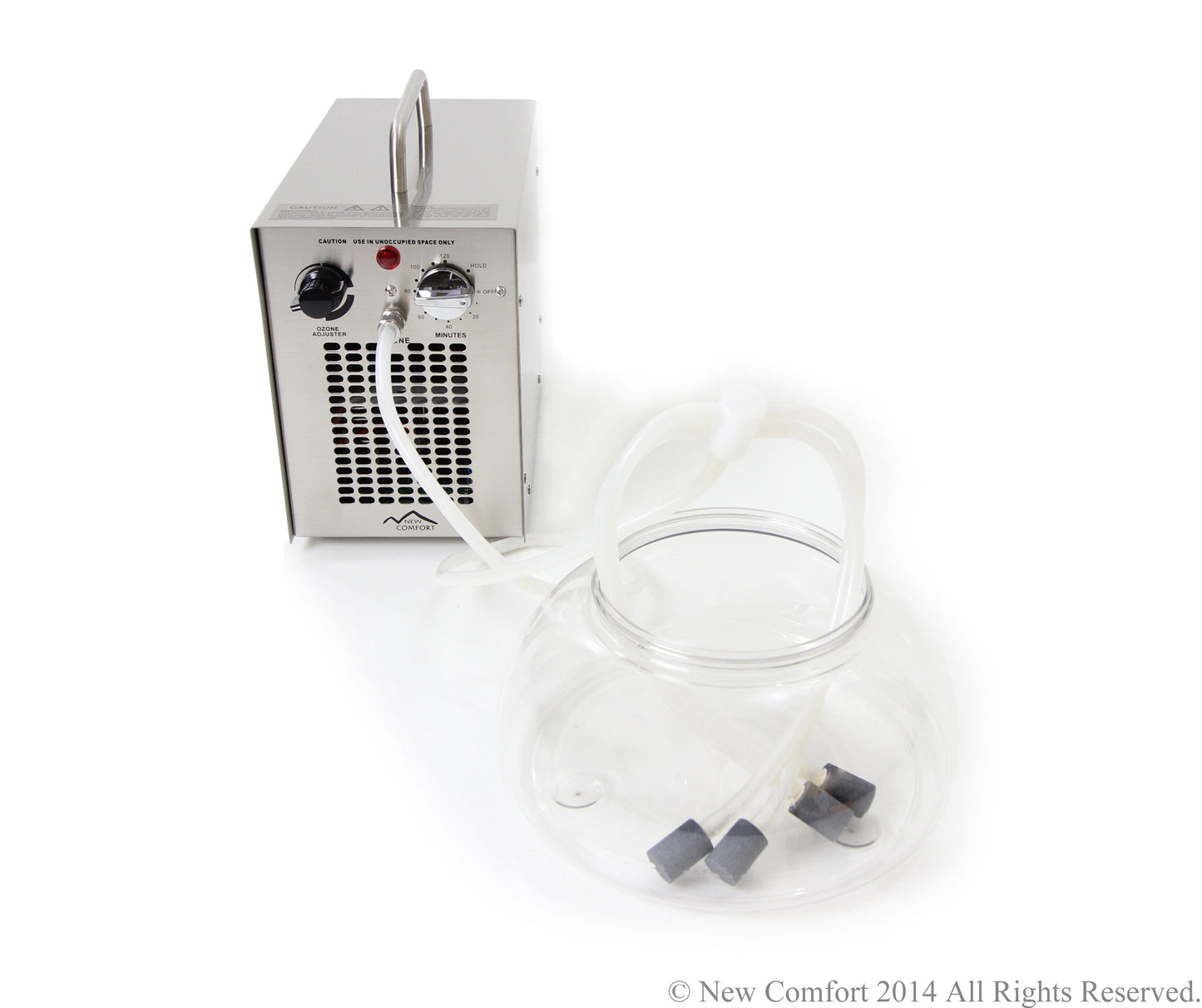 New Comfort Dual Action Stainless Steel Ozone Generating Air & water Purifier by Prolux