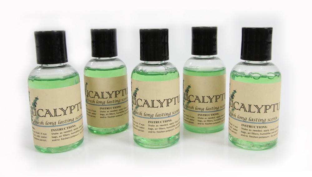 5 Pack Eucalyptus vacuum fragrance scents for Rainbow, Rainmate, Thermax, Hyla, & Humidifiers 2 fl oz