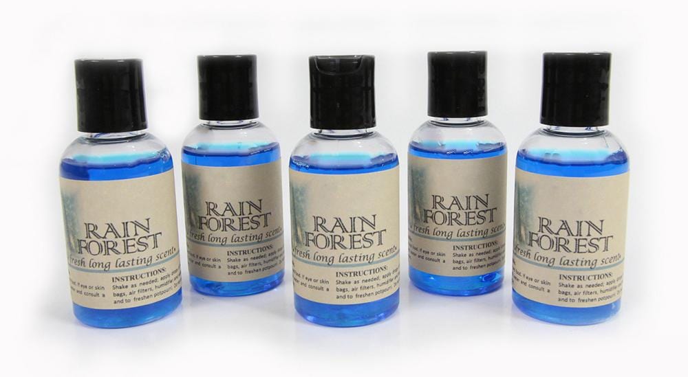 5 Pack Rain Forest vacuum fragrance scents for Rainbow, Rainmate, Thermax, Hyla, & Humidifiers 2 fl oz