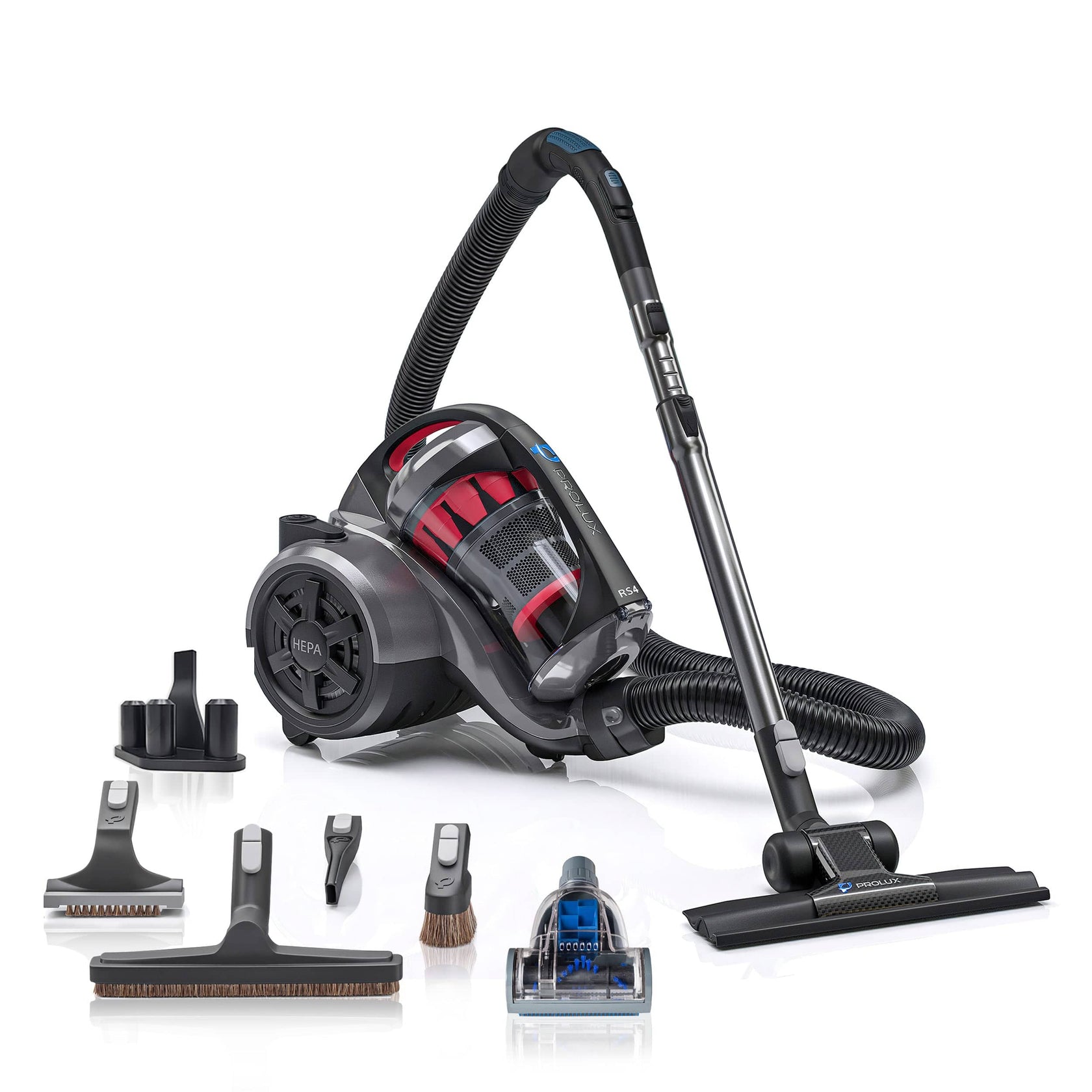 Prolux RS4 Lightweight Bagless Canister Vacuum with HEPA Filtration Pr