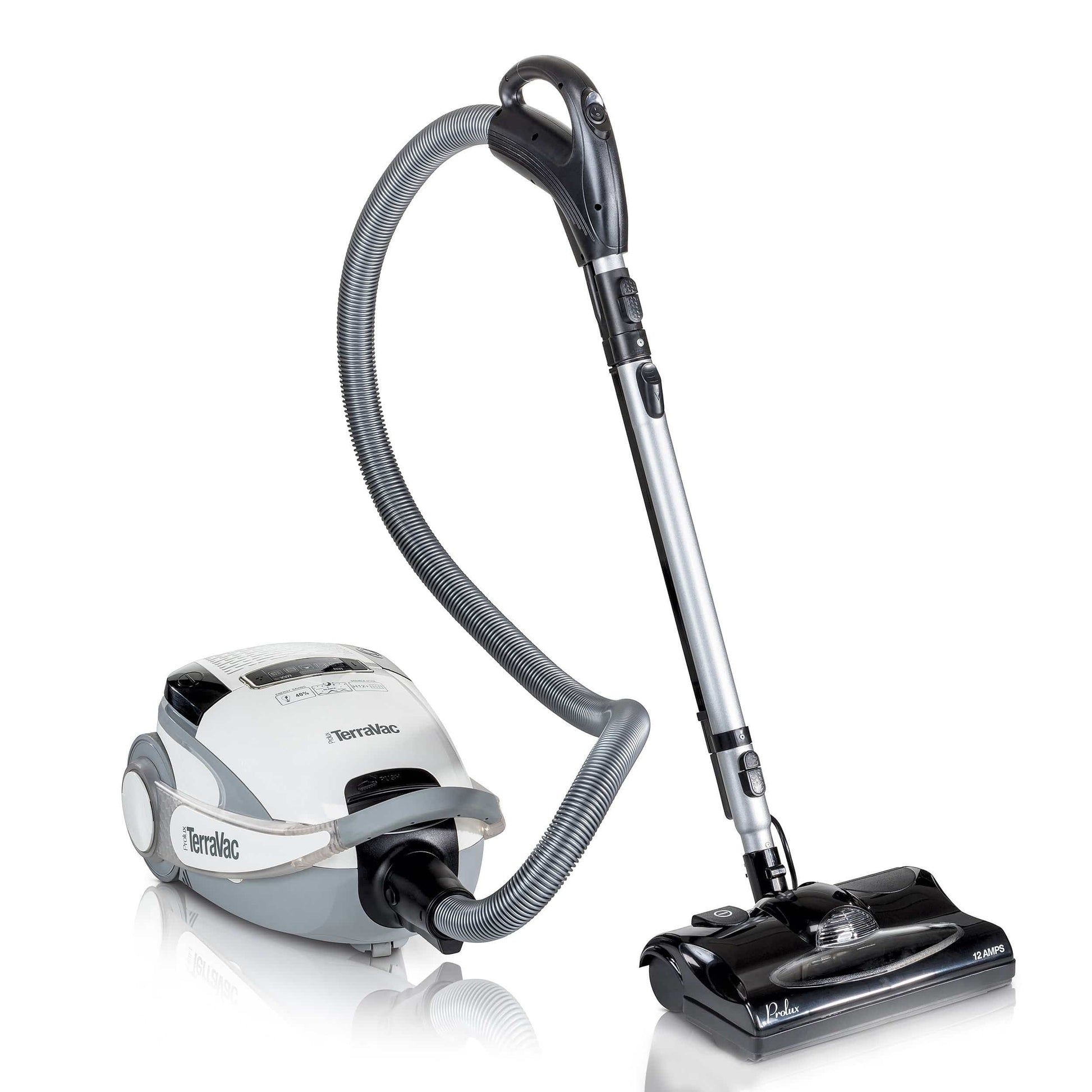 ProLux TerraVac 5 Speed Quiet Canister Vacuum Cleaner with Sealed HEPA Filter