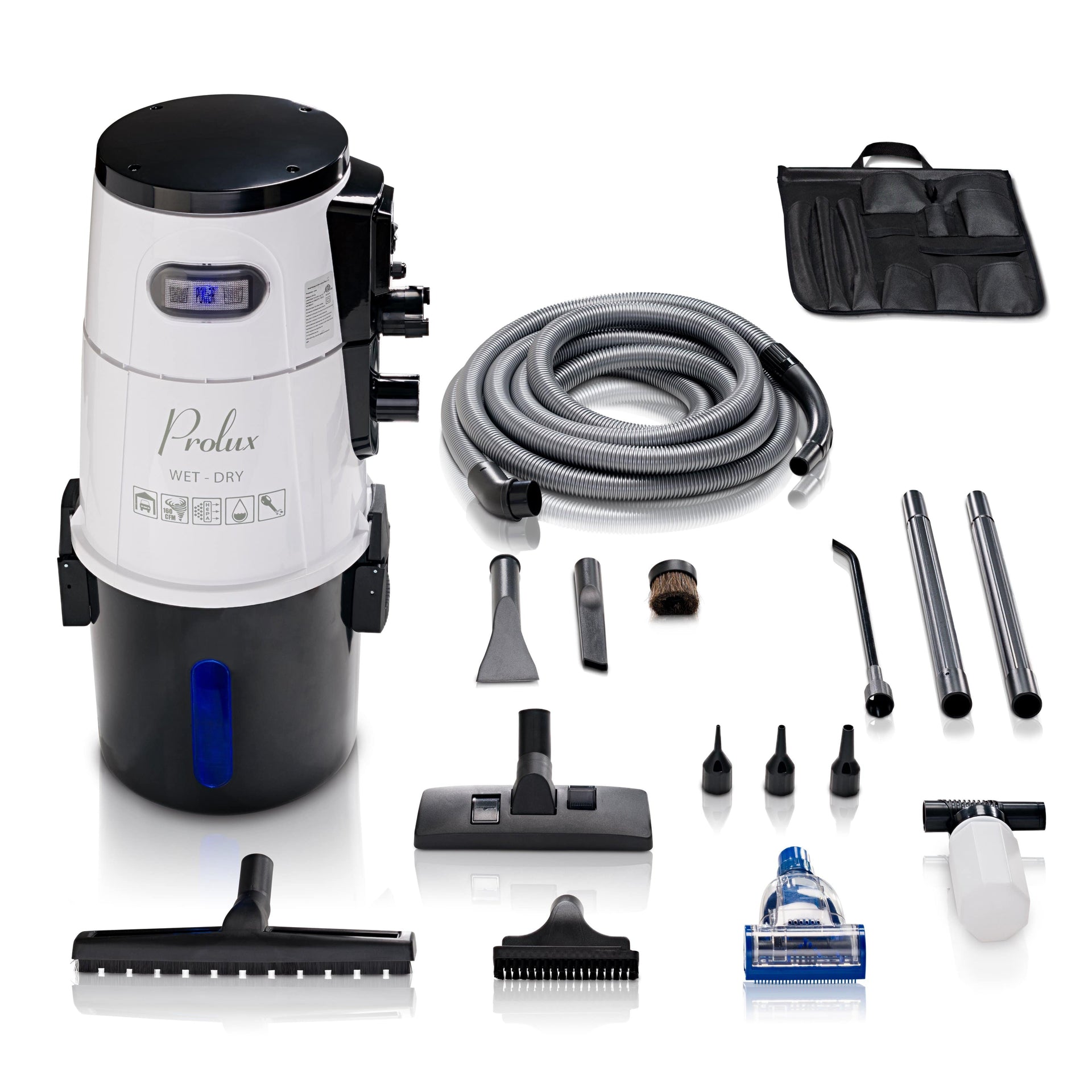 Wired Car Vacuum Cleaner-wet Dry Function, Multiple Accessories